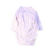 A White Long Sleeve Bodysuits from Petit Bateau in size 0-3M for girl. (Back View)