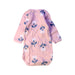 A Pink Long Sleeve Bodysuits from Petit Bateau in size 0-3M for girl. (Back View)