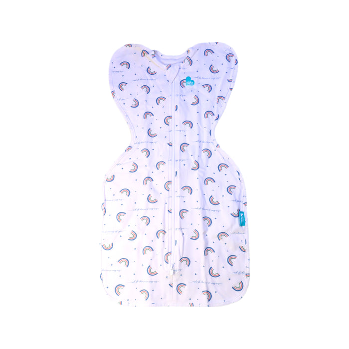 A White Swaddles from Love To Dream in size 0-3M for neutral. (Front View)