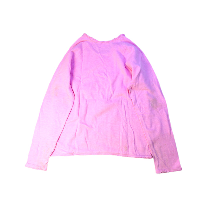 A Pink Long Sleeve Tops from American Vintage in size 9Y for neutral. (Back View)