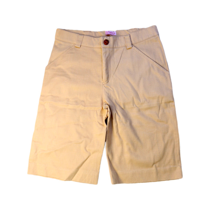 A Beige Shorts from La Coqueta in size 9Y for boy. (Front View)