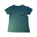 A Green Short Sleeve T Shirts from Excuse My French in size 10Y for boy. (Front View)