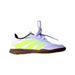 A White Cleats/Soccer Shoes from Adidas in size 9Y for neutral. (Front View)