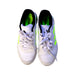 A White Cleats/Soccer Shoes from Adidas in size 9Y for neutral. (Back View)