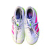A Pink Cleats/Soccer Shoes from Adidas in size 7Y for neutral. (Back View)