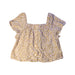 A Beige Short Sleeve Tops from Rylee + Cru in size 2T for girl. (Front View)