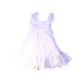 A White Sleeveless Dresses from Jamie Kay in size 3T for girl. (Front View)