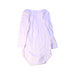 A White Long Sleeve Bodysuits from Petit Bateau in size 12-18M for boy. (Back View)