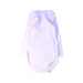 A White Long Sleeve Bodysuits from Petit Bateau in size 12-18M for boy. (Back View)