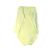 A Yellow Long Sleeve Bodysuits from Petit Bateau in size 12-18M for neutral. (Back View)