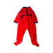 A Red Onesies from Petit Bateau in size 12-18M for boy. (Back View)