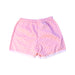 A Pink Shorts from Petit Bateau in size 3T for girl. (Back View)