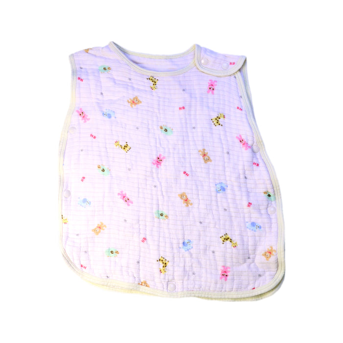 A White Sleepsacs from Miki House in size O/S for neutral. (Front View)