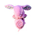 A Pink Safety Blankets from Jellycat in size O/S for neutral. (Back View)