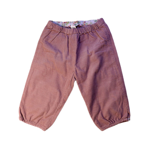 A Pink Casual Pants from Bonpoint in size 6-12M for girl. (Front View)