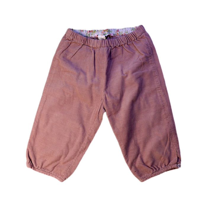 A Pink Casual Pants from Bonpoint in size 6-12M for girl. (Front View)