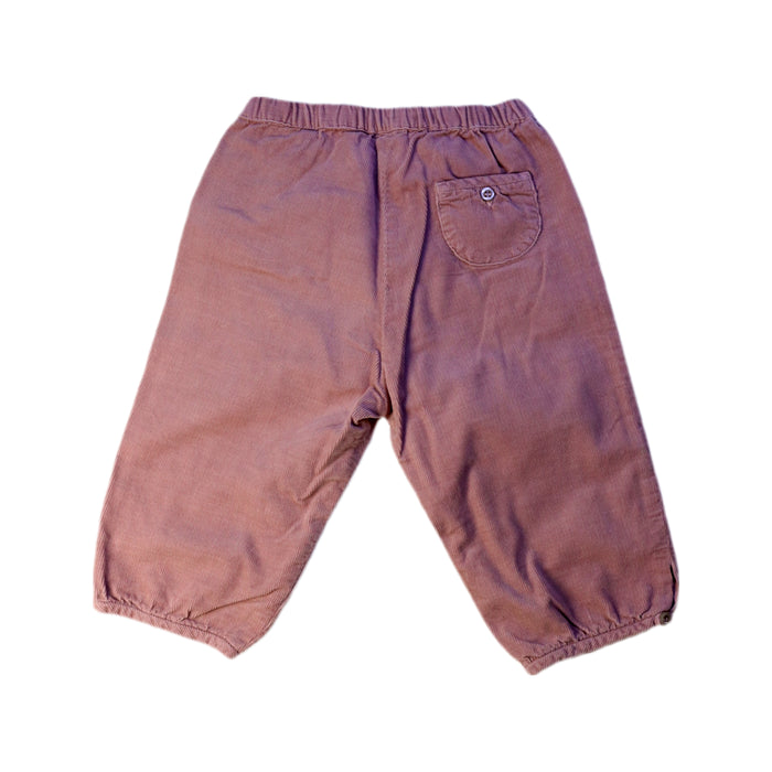 A Pink Casual Pants from Bonpoint in size 6-12M for girl. (Back View)