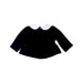 A Black Long Sleeve Tops from Jacadi in size 3-6M for girl. (Back View)