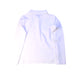 A White Long Sleeve Polos from Polo Ralph Lauren in size 5T for girl. (Back View)