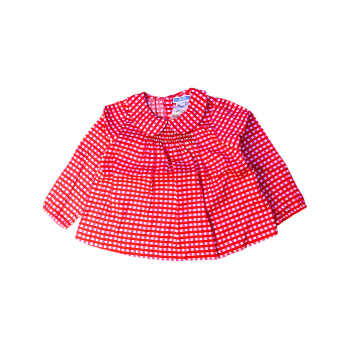 A Red Long Sleeve Tops from Jacadi in size 2T for girl. (Front View)