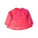 A Red Long Sleeve Tops from Jacadi in size 2T for girl. (Back View)