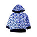 A Blue Zippered Sweatshirts from Petit Bateau in size 6-12M for boy. (Front View)