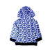 A Blue Zippered Sweatshirts from Petit Bateau in size 6-12M for boy. (Back View)