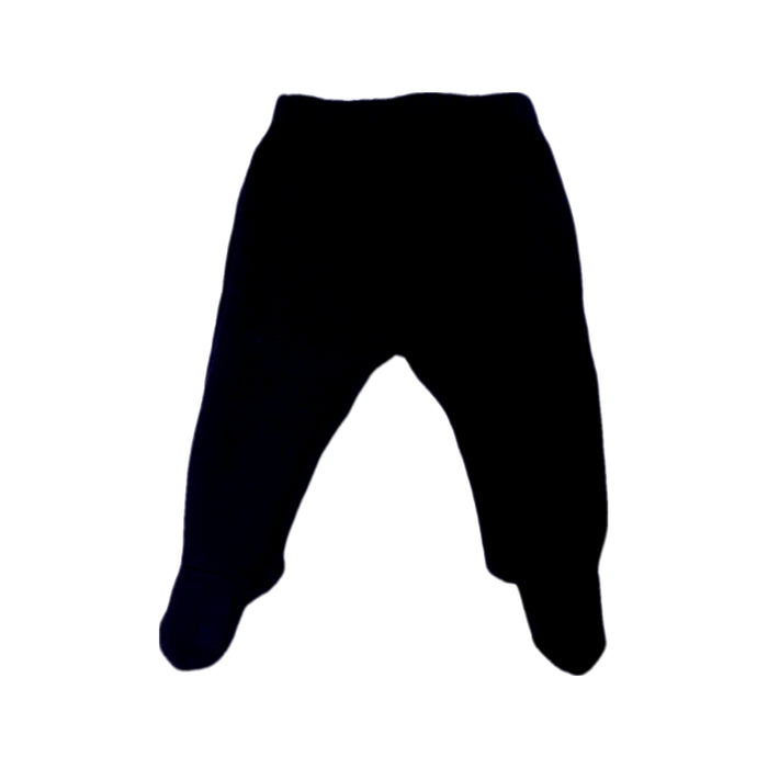 A Black Sweatpants from Jacadi in size 3-6M for girl. (Front View)