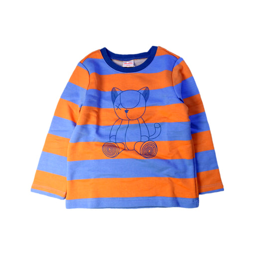 A Blue Long Sleeve T Shirts from Momonittu in size 6T for neutral. (Front View)