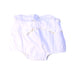 A White Bloomers from Jacadi in size 12-18M for girl. (Front View)