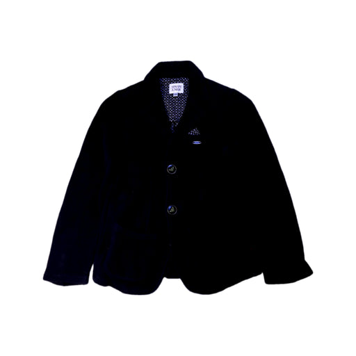 A Black Blazers from Armani in size 7Y for boy. (Front View)