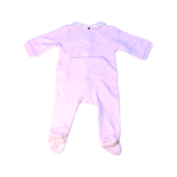 A Pink Onesies from Jacadi in size 0-3M for girl. (Back View)