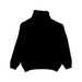 A Black Knit Sweaters from Il Gufo in size 4T for girl. (Front View)