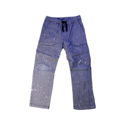 A Blue Casual Pants from Bonpoint in size 6T for boy. (Front View)