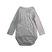 A White Long Sleeve Bodysuits from Petit Bateau in size 6-12M for neutral. (Back View)
