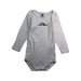 A White Long Sleeve Bodysuits from Petit Bateau in size 12-18M for boy. (Front View)