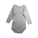 A White Long Sleeve Bodysuits from Petit Bateau in size 12-18M for boy. (Back View)