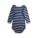 A White Long Sleeve Bodysuits from Petit Bateau in size 12-18M for boy. (Back View)