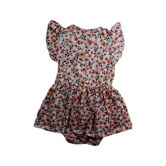 A Multicolour Short Sleeve Dresses from Snuggle Hunny in size 12-18M for girl. (Back View)