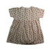 A Beige Short Sleeve Dresses from Petit Bateau in size 6-12M for girl. (Back View)