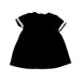 A Navy Short Sleeve Dresses from Petit Bateau in size 6-12M for girl. (Back View)
