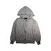 A Grey Zippered Sweatshirts from Monoprix in size 10Y for girl. (Front View)