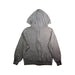 A Grey Zippered Sweatshirts from Monoprix in size 10Y for girl. (Back View)