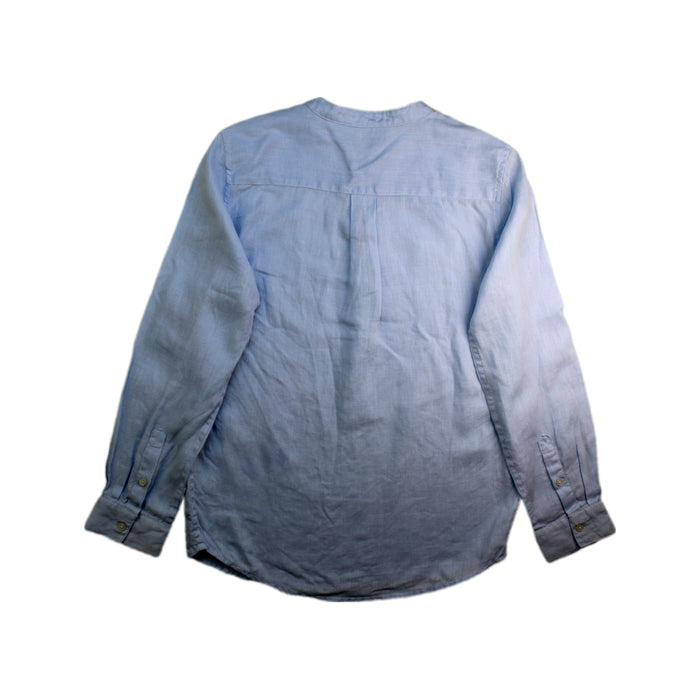 A Blue Long Sleeve Shirts from Monoprix in size 12Y for boy. (Back View)