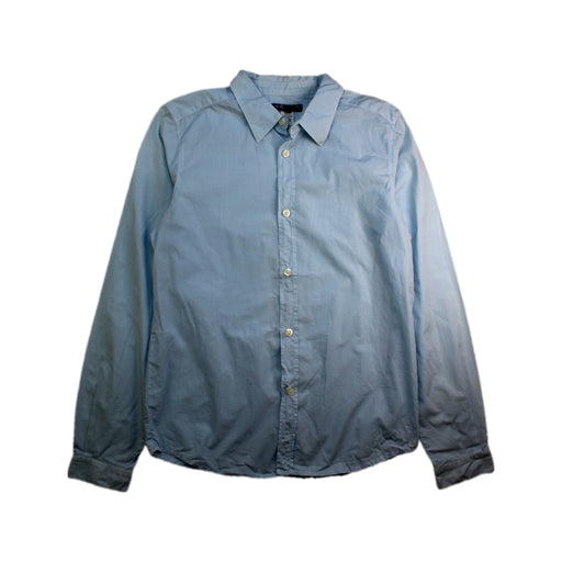 A Blue Long Sleeve Shirts from Bonpoint in size 14Y for boy. (Front View)