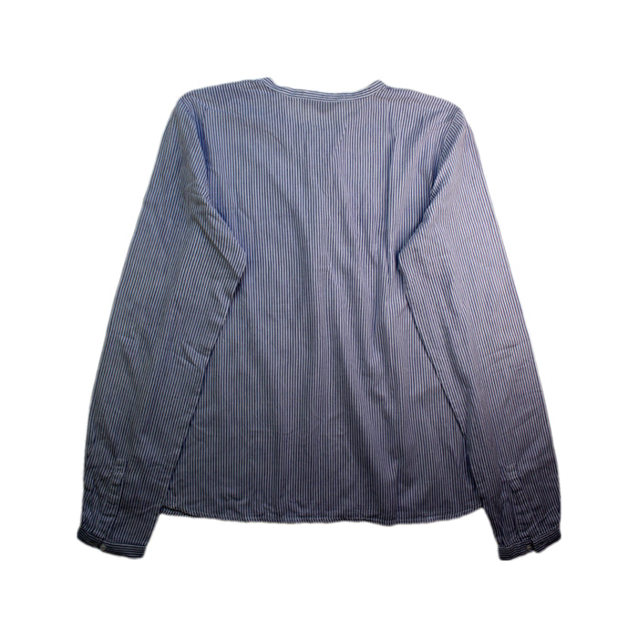 A Blue Long Sleeve Shirts from Bonpoint in size 14Y for boy. (Back View)