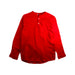 A Red Long Sleeve Shirts from Monoprix in size 10Y for boy. (Front View)