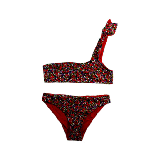 A Red Bikinis from Kiwi Saint-Tropez in size 12Y for girl. (Front View)