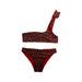 A Red Bikinis from Kiwi Saint-Tropez in size 12Y for girl. (Front View)