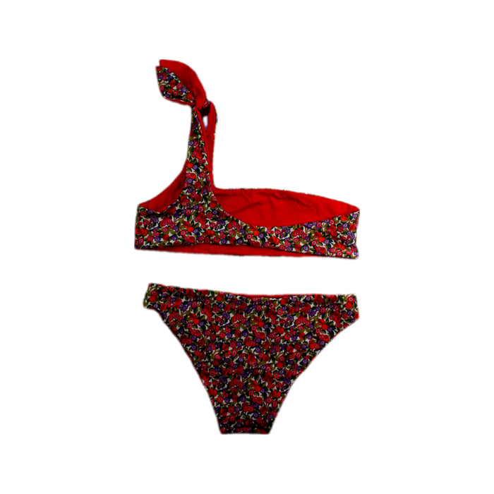 A Red Bikinis from Kiwi Saint-Tropez in size 12Y for girl. (Back View)